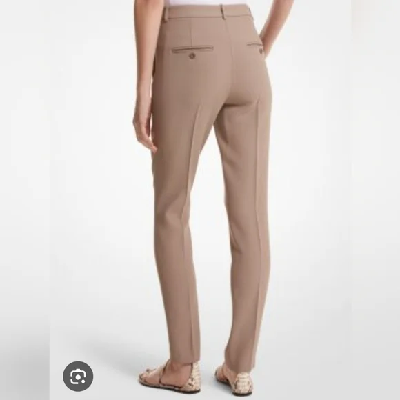 NWOT Michael Kors Beige Dress Pants Size 10 - Picture 2 of 8